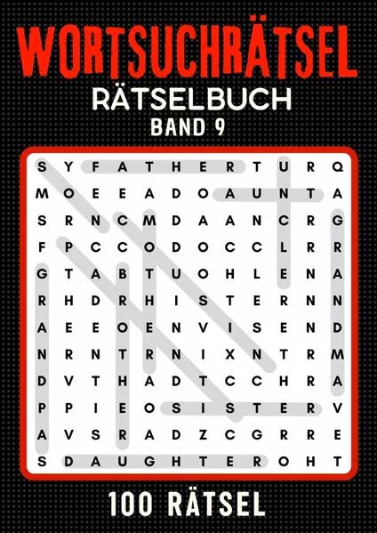 Cover: Wortsuchrätsel Rätselbuch - Band 9