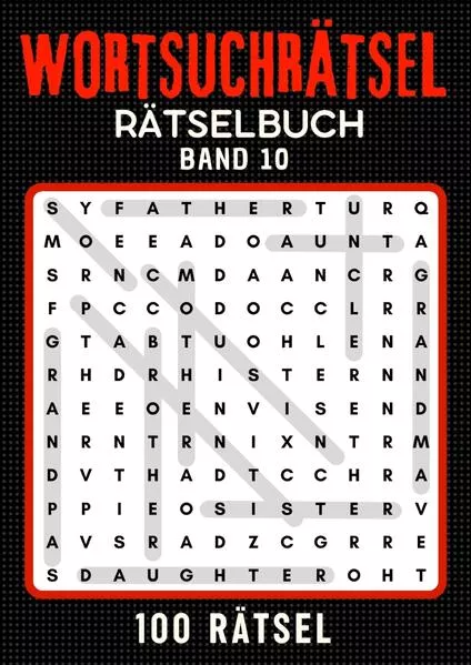 Cover: Wortsuchrätsel Rätselbuch - Band 10