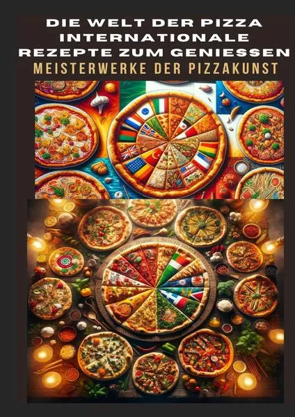 Cover: DIE WELT DER PIZZA: INTERNATIONALE REZEPTE ZUM GENIESSEN: Meisterwerke der Pizzakunst: Das ultimative Kochbuch für traditionelle und kreative Pizzarezepte – von klassisch bis glutenfrei und vegan