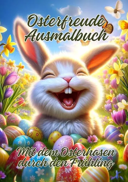 Cover: Osterfreude Ausmalbuch