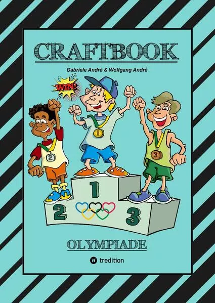 CRAFTBOOK - 100 SEITEN OLYMPISCHE DISZIPLINEN - LUSTIGE MOTIVE - WITZIGE AUFGABEN - KNIFFLIGE RÄTSEL - SPORTARTEN</a>