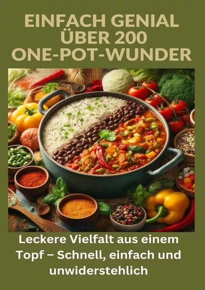 Cover: Einfach genial: über 200 One-Pot-Wunder: Einfach genial: Das One-Pot-Kochbuch – Über 200 Rezepte für unkomplizierte Gerichte aus einem Topf