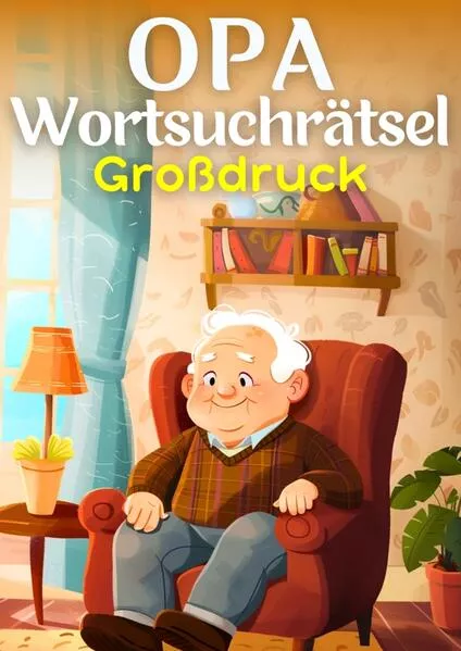 Opa Wortsuchrätsel Großdruck | Geschenk für Opa</a>