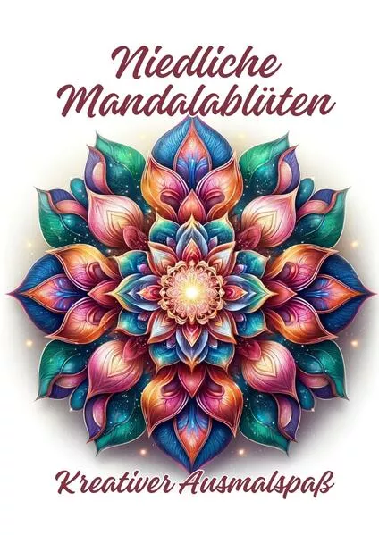 Cover: Niedliche Mandalablüten