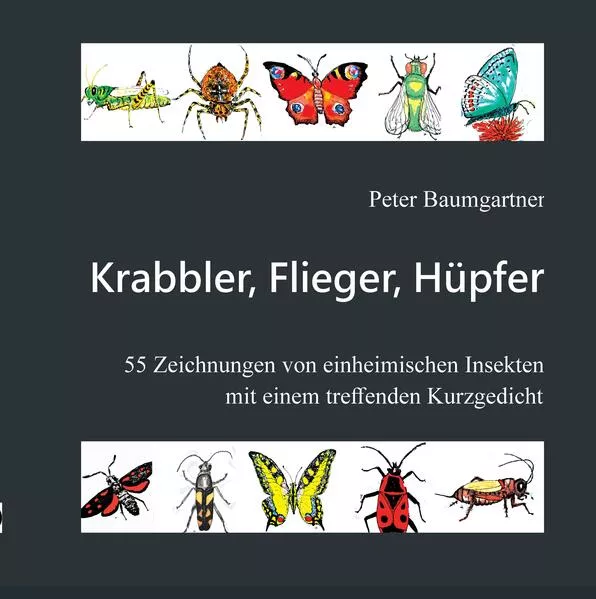 Krabbler, Flieger, Hüpfer - 55 einheimische Insekten