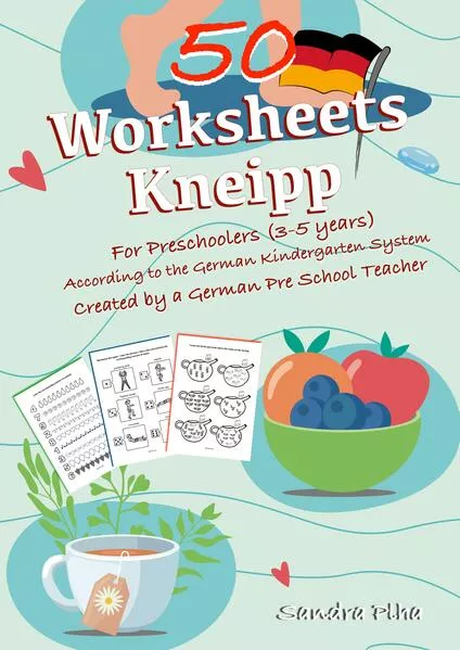 Cover: Workbook Kneipp with 50 Worksheets