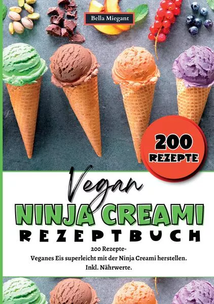 Cover: Ninja Creami Rezeptbuch Vegan
