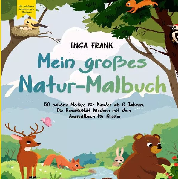 Mein großes Natur-Malbuch