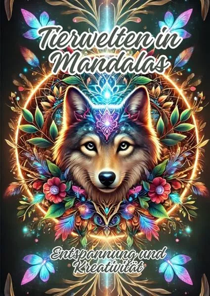 Cover: Tierwelten in Mandalas