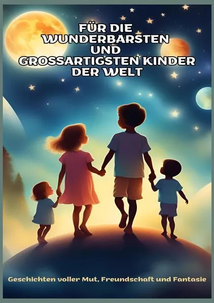 Cover: FÜR DIE WUNDERBARSTEN UND GROSSARTIGSTEN KINDER DER WELT (Geschenk für Kinder):Geschichten über Mut, Freundschaft, Kreativität und Zusammenhalt – Ein interaktives Vorlesebuch mit Bastelideen und Spiel