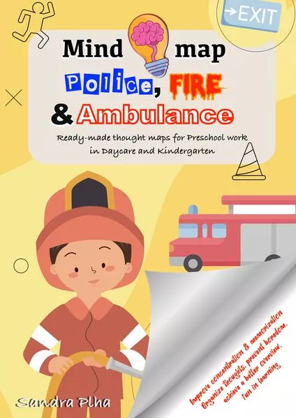 KitaFix-Mindmap Police, Fire and Ambulance (Ready-made thought maps for Preschool work in Daycare and Kindergarten)</a>