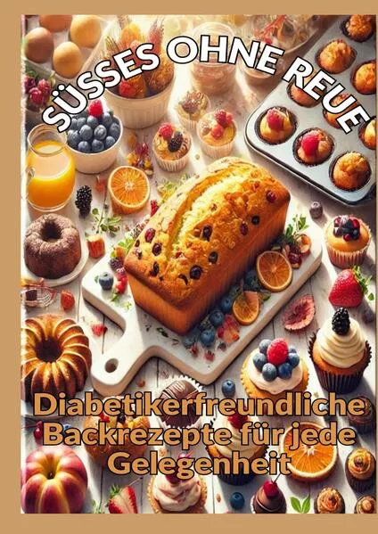 SÜSSES OHNE REUE: Zuckerfrei genießen: Backen für Diabetiker – Brot, Kuchen, Pralinen und gesunde Süßigkeiten
