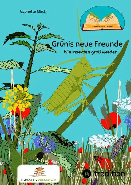 Cover: Kinderbuch, gemeinsam lernen: Grünis neue Freunde