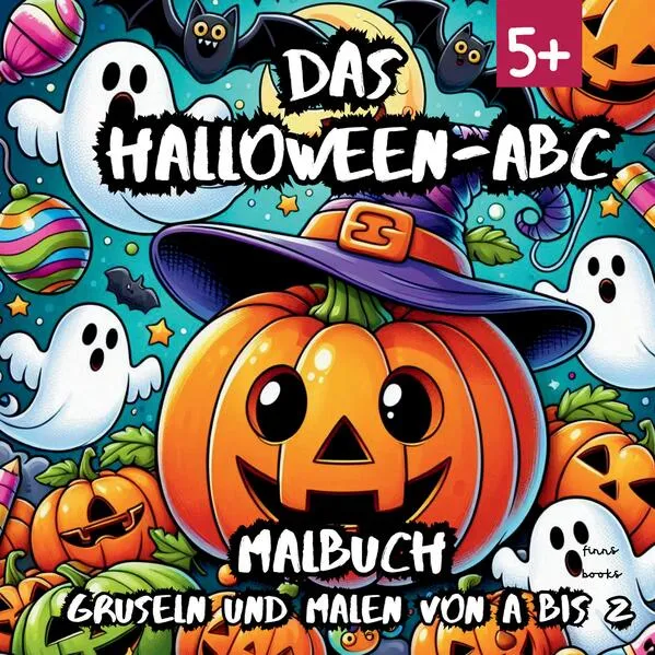 Das Halloween-ABC Malbuch