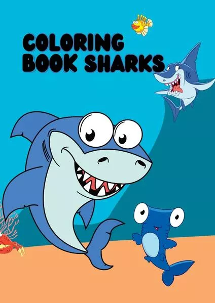 Cover: Coloring Book Sharks