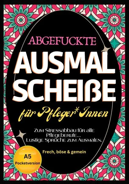 Fluch Malbuch für Pflege A5