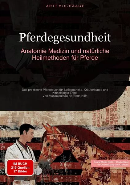 Cover: Pferdegesundheit: Anatomie, Medizin und natürliche Heilmethoden für Pferde