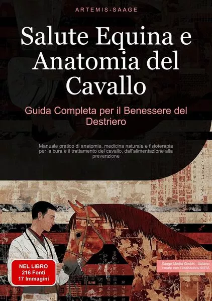Cover: Salute Equina e Anatomia del Cavallo: Guida Completa per il Benessere del Destriero