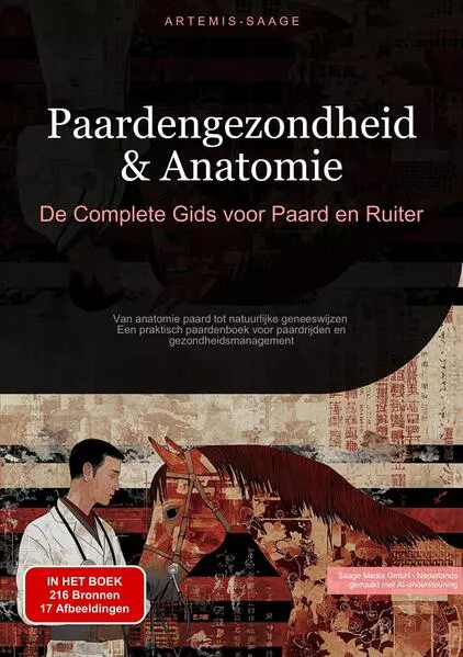 Cover: Paardengezondheid & Anatomie: De Complete Gids voor Paard en Ruiter