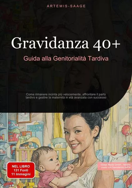Cover: Gravidanza 40+: Guida alla Genitorialità Tardiva