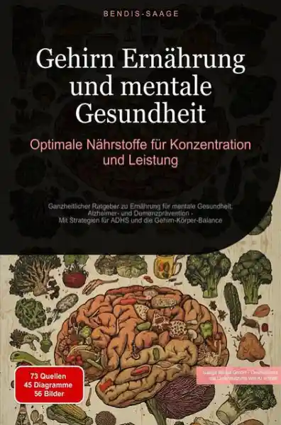 Gehirn Ernährung und mentale Gesundheit: Optimale Nährstoffe für Konzentration und Leistung