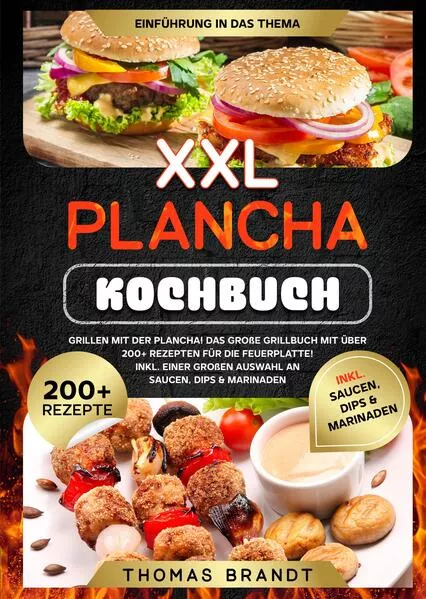XXL Plancha Kochbuch