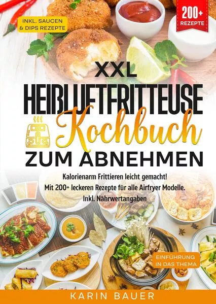 XXL Heißluftfritteuse Kochbuch zum Abnehmen