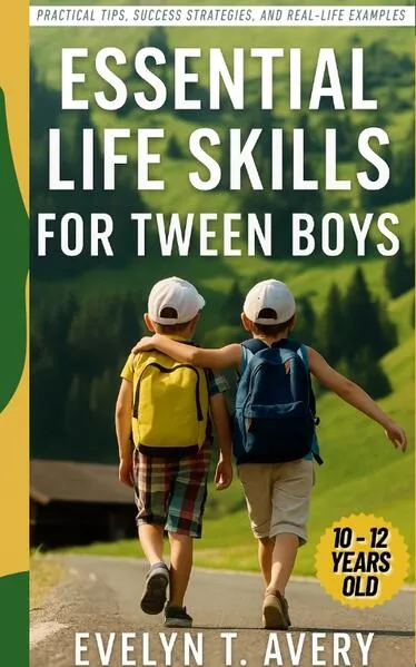 ESSENTIAL LIFE SKILLS FOR TWEEN BOYS