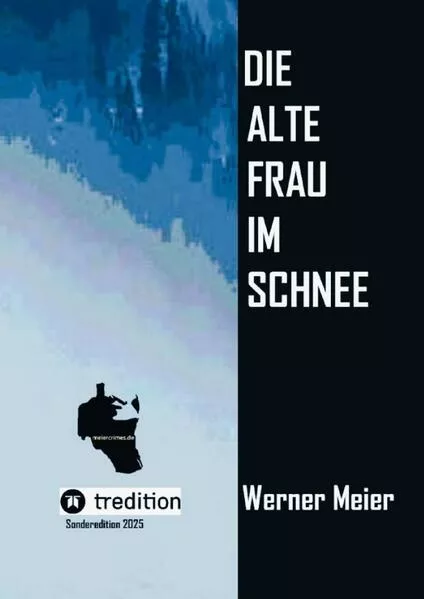 Die alte Frau im Schnee