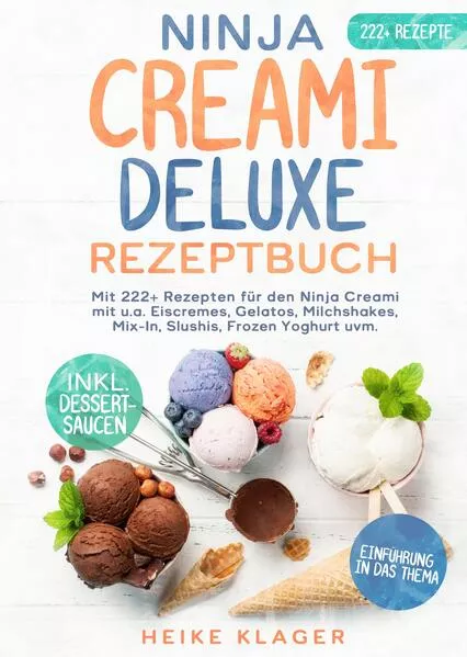 Ninja Creami Deluxe Rezeptbuch