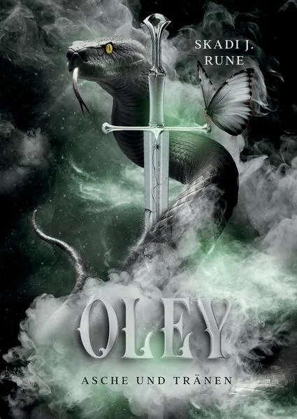 Cover: Oley – Asche & Tränen (Die Tränenmeer-Saga 1 | Dark Fantasy Roman)