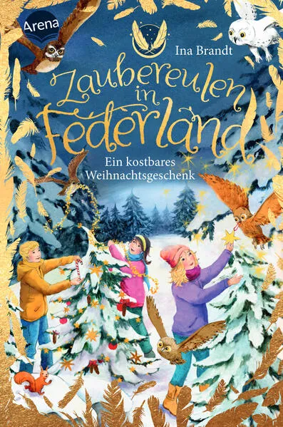 Cover: Zaubereulen in Federland (4). Ein kostbares Weihnachtsgeschenk