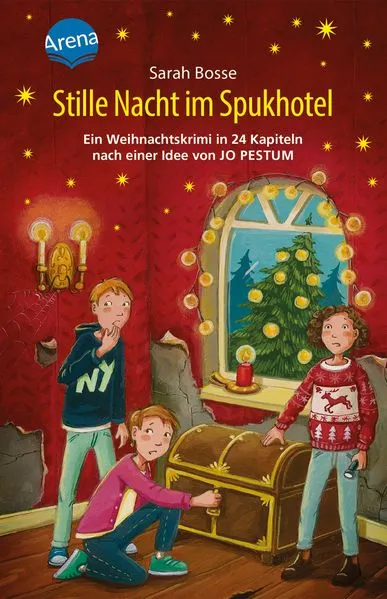 Cover: Stille Nacht im Spukhotel. Ein Weihnachtskrimi in 24 Kapiteln nach einer Idee von Jo Pestum