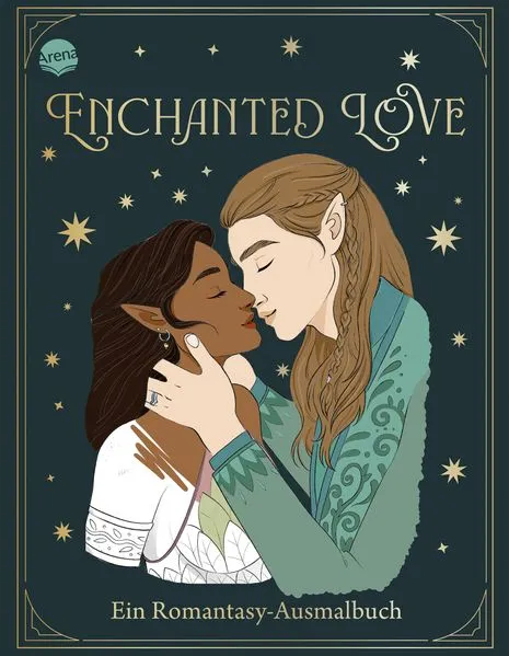 Cover: Enchanted Love. Ein Romantasy-Ausmalbuch