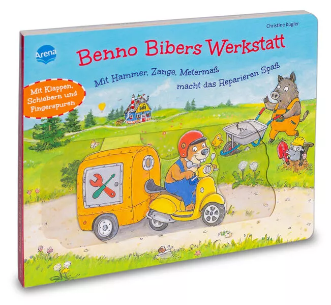 Cover: Benno Bibers Werkstatt. Mit Hammer, Zange, Metermaß macht das Reparieren Spaß