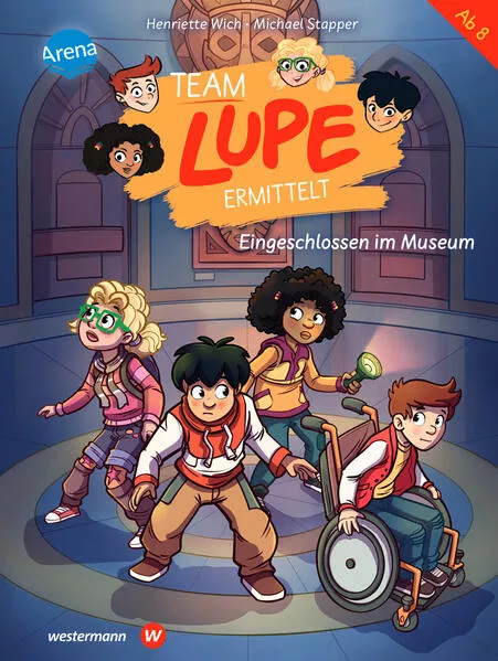 Cover: Team LUPE ermittelt (4). Eingeschlossen im Museum