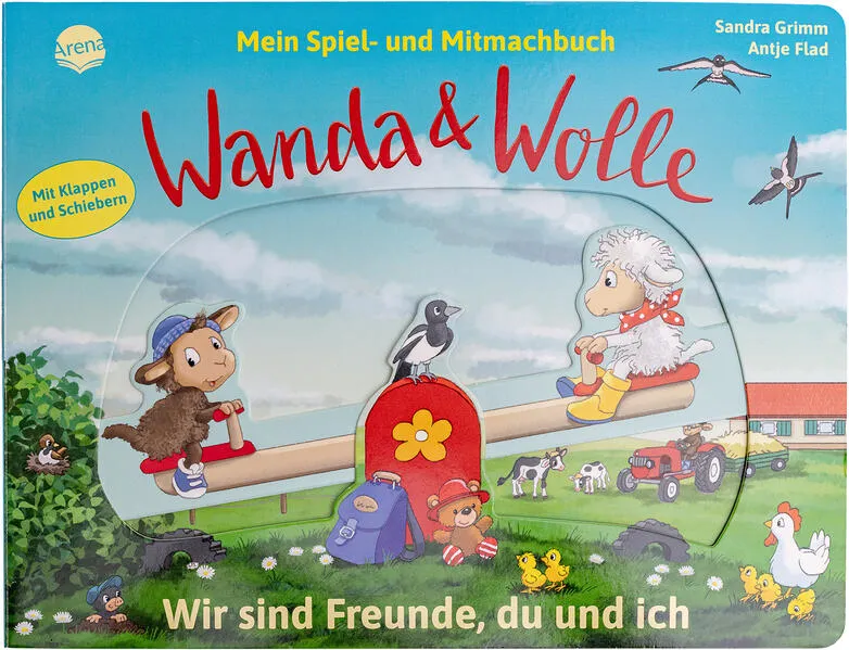Mein Spiel- und Mitmachbuch. Wanda und Wolle – Wir sind Freunde, du und ich