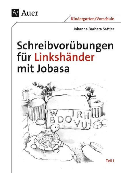 Schreibvorübungen für Linkshänder mit Jobasa