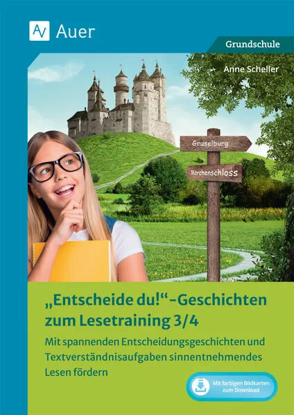 Cover: Entscheide-du-Geschichten zum Lesetraining 3/4