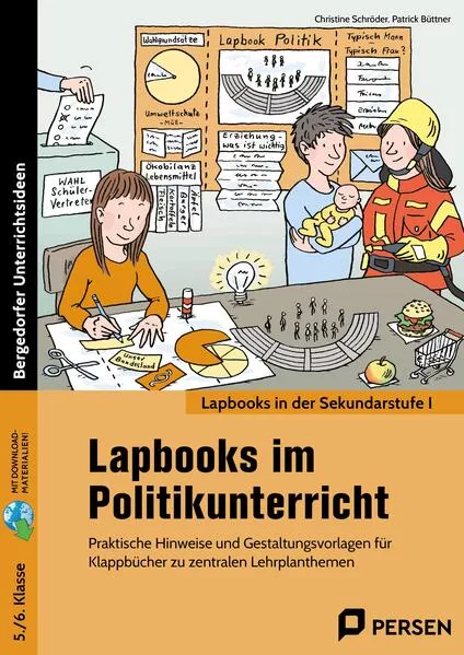 Cover: Lapbooks im Politikunterricht - 5./6. Klasse
