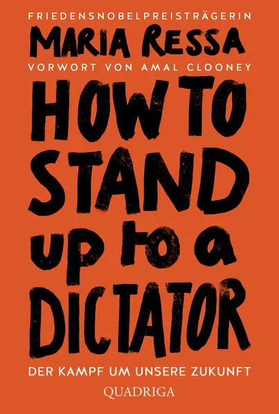 Cover: HOW TO STAND UP TO A DICTATOR - Deutsch