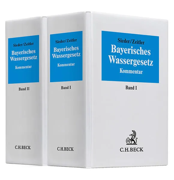 Cover: Bayerisches Wassergesetz