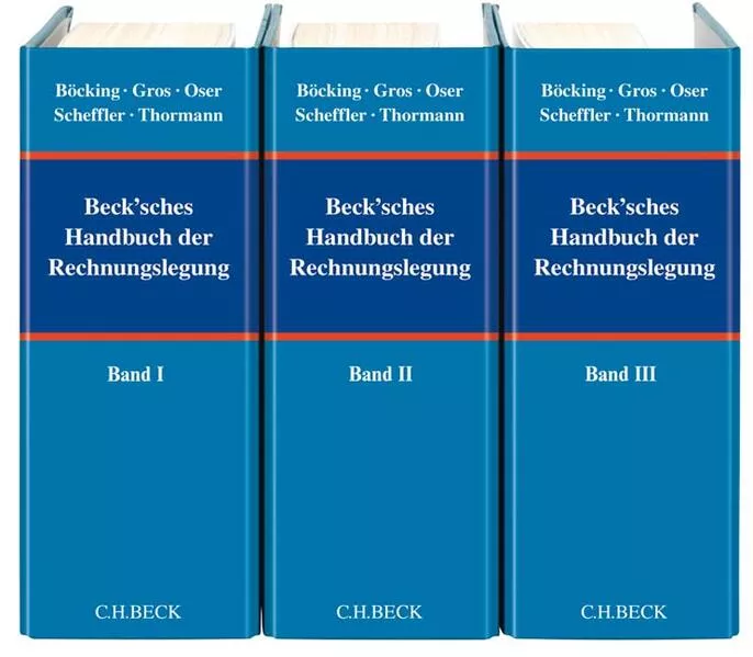 Cover: Beck'sches Handbuch der Rechnungslegung