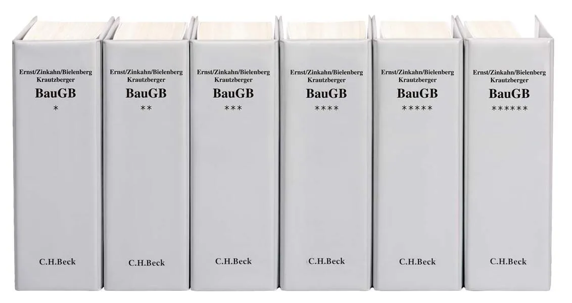 Cover: Baugesetzbuch