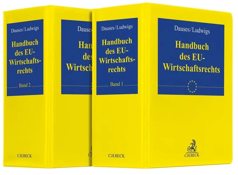 Cover: Handbuch des EU-Wirtschaftsrechts