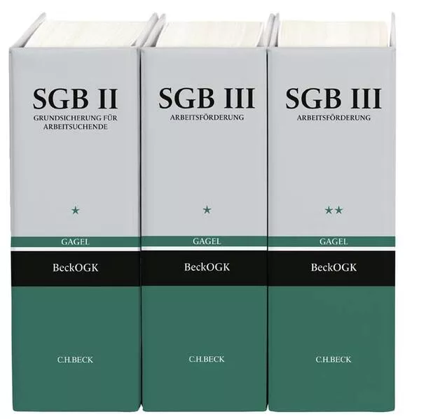 Cover: beck-online.GROSSKOMMENTAR zum SGB: SGB II / SGB III (Gagel)
