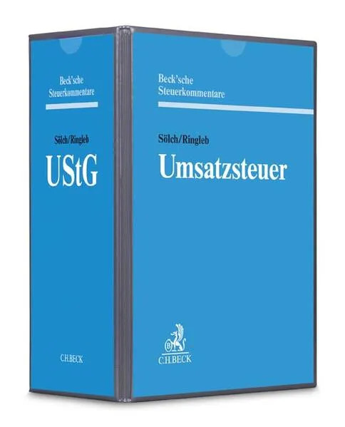 Cover: Umsatzsteuergesetz. UStG