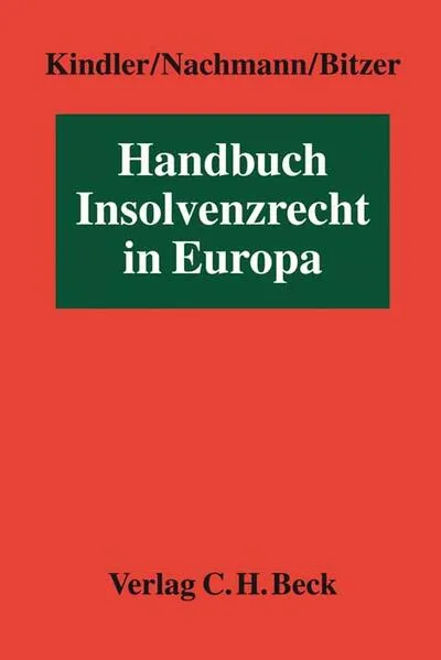 Handbuch Insolvenzrecht in Europa