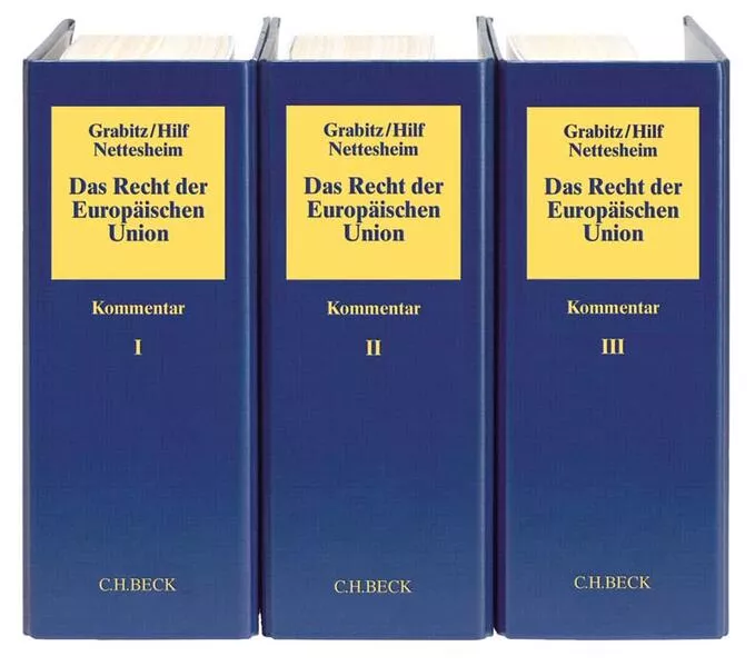 Cover: Das Recht der Europäischen Union