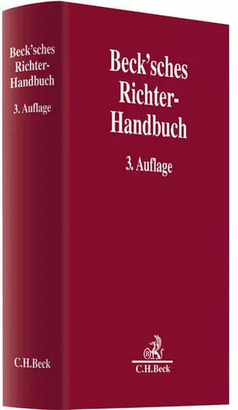 Cover: Beck'sches Richter-Handbuch